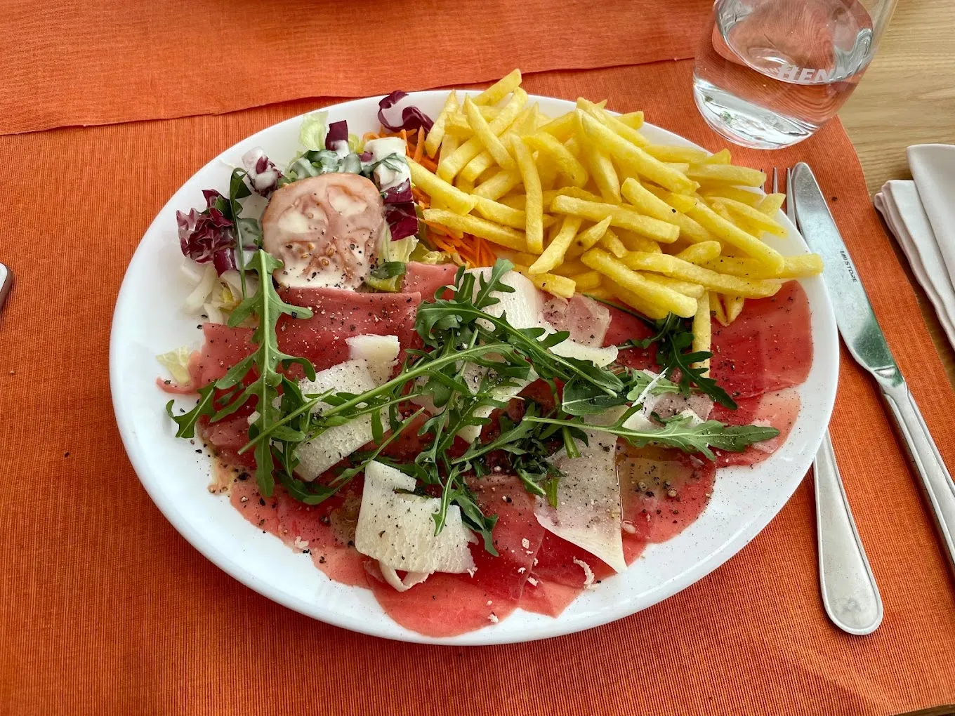 Plat du restaurant des tuileries 4